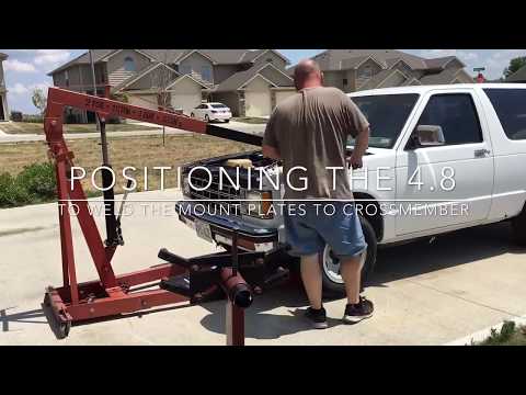 S10 LSX Swap engine mounts