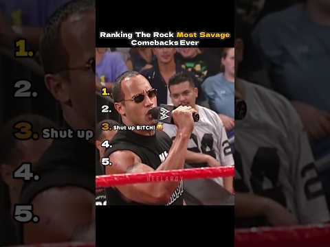 Most Savage Comebacks Of The Rock! 🔥