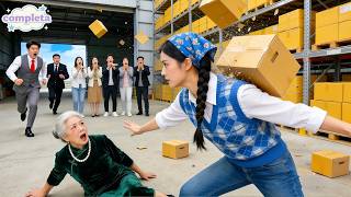 Prateleira cai e quase atinge a avó do CEO; só garota rural a protege—ela manda ele pedir casamento!