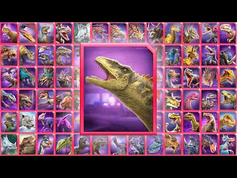 ALL 88 LEGENDARY DINOS UNLOCKED (JURASSIC WORLD ALIVE)