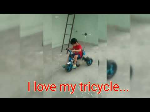 I Love my tricycle 💕❤🚴