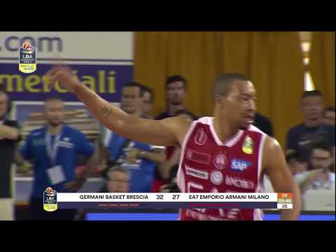HIGHLIGHTS / Germani Basket Brescia - EA7 Emporio Armani Milano 88-85