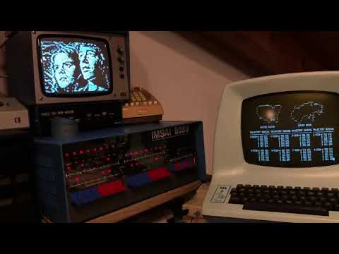 WarGames (WOPR) on REAL IMSAI 8080 hardware with VTI - home tests