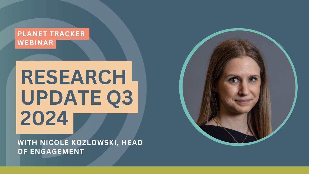 Q3 Research Update Webinar