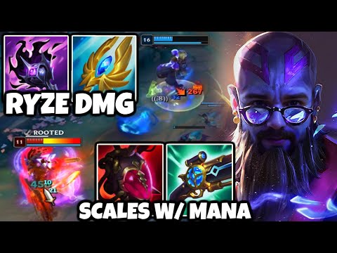 When Ryze gets the quaternity of Lost Chapters and begins throwing nukes