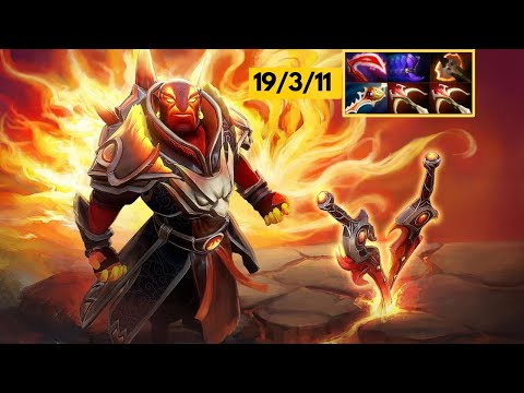 EMBER SPIRIT DIVINE RAPIER Dota 2 Absolute Domination - Insane Physical Damage Build
