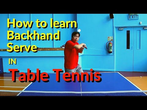 Backhand Serve Like Dimitrij Ovtcharov