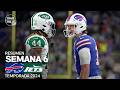 Buffalo Bills vs. New York Jets | Semana 6 - NFL 2024 | Highlights Resumen en español