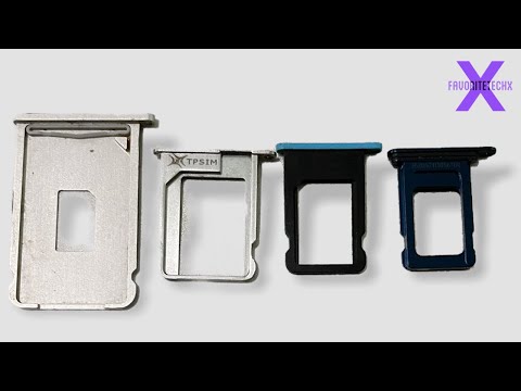 iPhone Sim Trays Evolution 📱