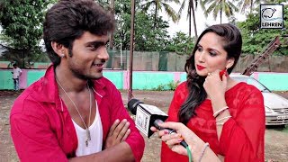 तेरे संग यारा ' के सेट पर रितिका शर्मा और अवनीश दुबे का मस्तीभरा इंटरव्यू | Lehren Bhojpuri video