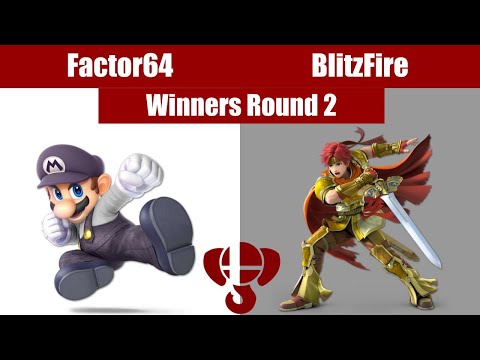 Tuscaloosa Tussle 7 WINNERS ROUND 2 - Factor64 (Mario) Vs. BlitzFire (Roy)