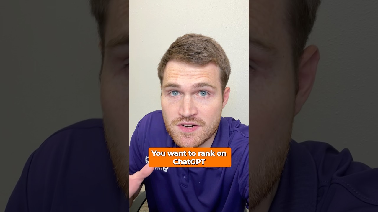 The #1 EASIEST AI SEO Trick To Rank On ChatGPT 😳 (30 Seconds) #seotips #localseo
