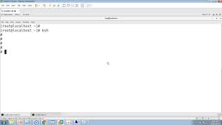 [따라學IT] 09. 쉘 명령어 사용 - KSH 쉘 사용해보기