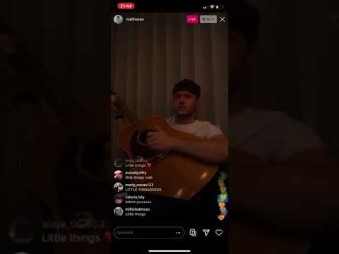 niall horan - dear patience (instagram live: 03/30/20) no typing