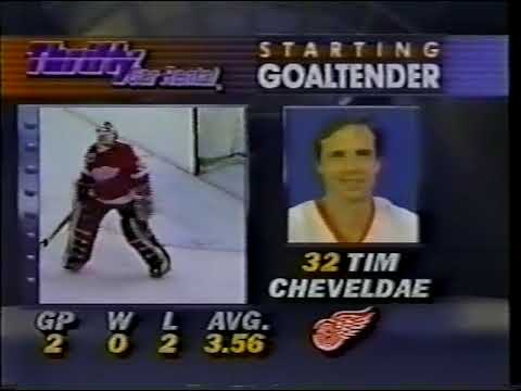 NHL Apr.22/1992 Game 3  Detroit Red Wings - Minnesota North Stars