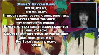 Erykah Badu - Hello (feat. Andre 3000) [Lyric Video]