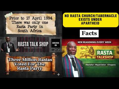 Prior to 27 April 1994 no RastaChurch/Tabernacle Existed in Azania 2 D 🌎🤜🏿🖤🤛🏿