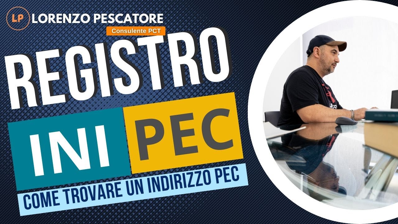 REGISTRO INIPEC - Come trovare o controllare un indirizzo PEC (Posta Elettronica Certificata)