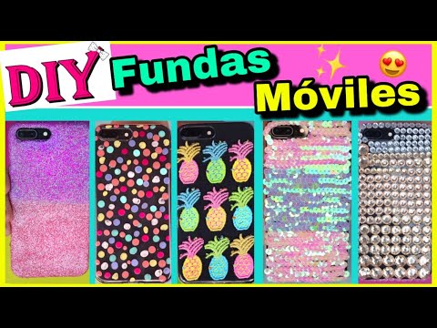 COMO HACER FUNDAS PARA CELULARES | FUNDAS PARA MOVIL | NatyGloss