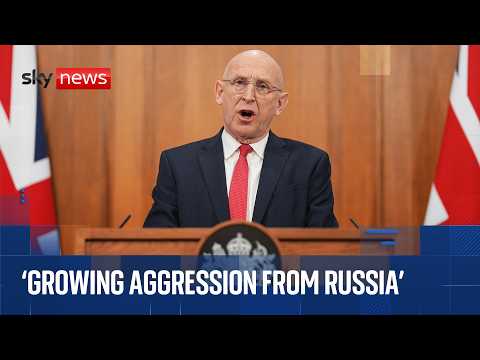 'Putin failed': Defence Secretary reveals UK response to Russian submarines in North Atlantic