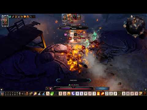 Divinity Original Sin II - Tactician Solo No Lone Wolf Battlemage - Mordus Fight, Level 11