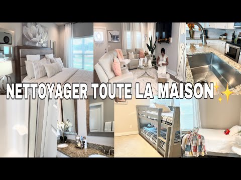 ✨MÉNAGE CE QU’IL FAUT || GARDER SA MAISON PROPRE ET RANGÉE || NETTOYAGE DE TOUTE LA MAISON🏠ALD DAY✨