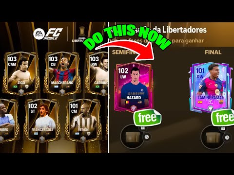 FREE 103OVR Players & New Libertadores Event Details in FC Mobile 25