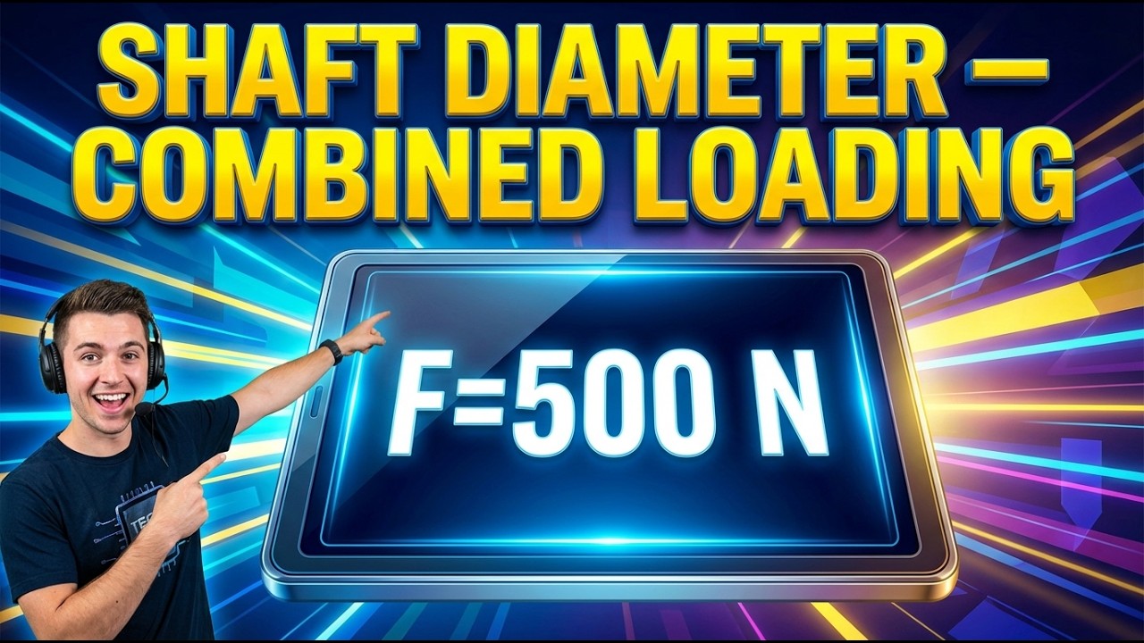 Shaft Diameter Calculator — Combined Loading