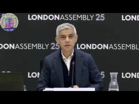 LIVE London Mayor's question time 20/11/25