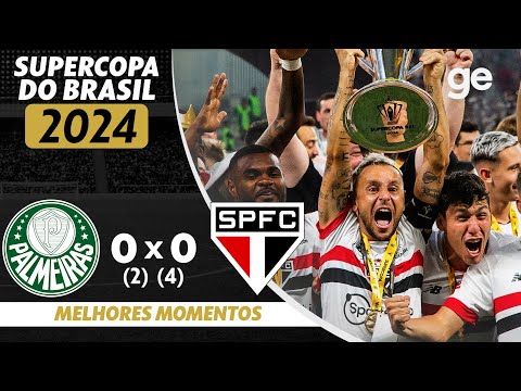 Gols e lances de Palmeiras x São Paulo