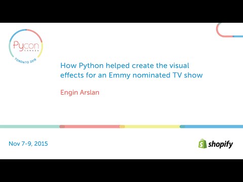 How Python helped create the visual effects for an Emmy nominated TV show (Engin Arslan)