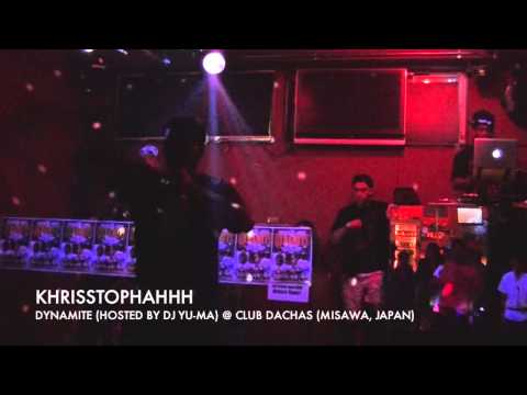 Khrisstophahhh at Dynamite (hosted by DJ Yu-ma) @ Club Dachas (Misawa, Japan)
