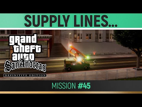 GTA San Andreas: Definitive Edition - Mission #45 - Supply Lines 🏆 Walkthrough Guide