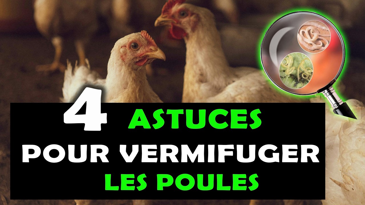 VOLAILLE: 4 Astuces pour traiter les poules contre les parasites et les garder en bonne santé