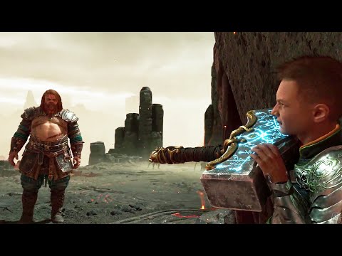 Thor attacks Atreus - God of War Ragnarok