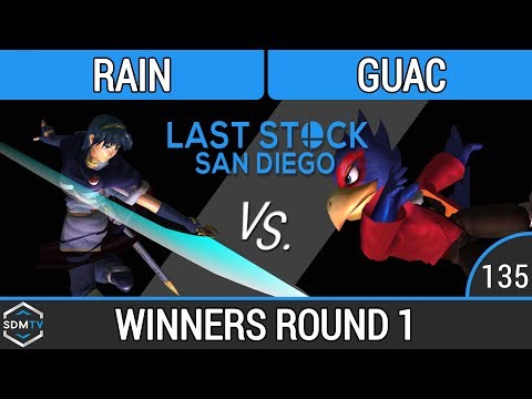LSSD 135 - Rain (Marth) vs. TG | Guac (Falco) - SSBM WR1 - Smash Melee