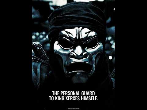 Soulless the personal guard to Xerxes himself. The persian warrior elite. | 300 (2006) #movie #film