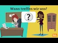 Deutsch Lernen Mit Dialogen Lektion 9 Was Kannst Du Gut Uhrzeit