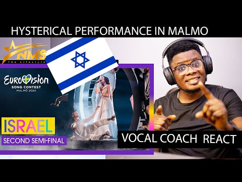 Eden Golan   Hurricane LIVE | Israel 🇮🇱 | Second Semi Final | Eurovision 2024 REACTION