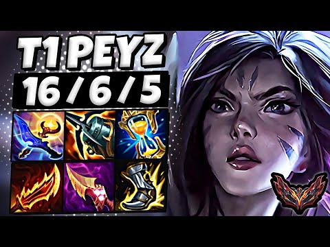 T1 Peyz Kai'Sa vs HLE Gumayusi Jhin [ ADC ] Korea Grandmaster 990 LP | Patch 26.1