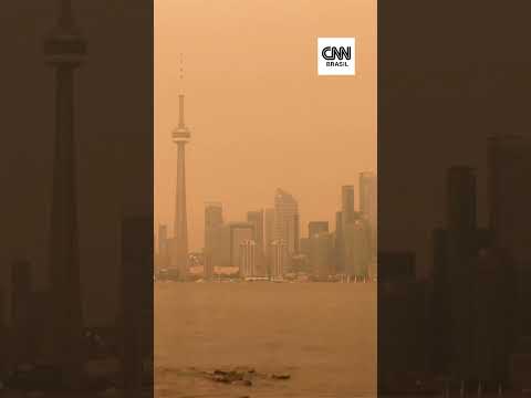 Canadá: com fumaça de incêndios florestais, Toronto tem ar mais poluído no mundo