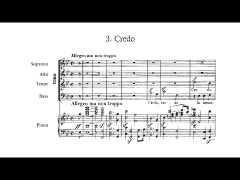 Missa Solemnis in D Major - Beethoven | 3. Credo (Score)