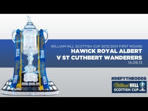 Hawick Royal Albert 0-1 St Cuthbert Wanderers // William Hill Scottish Cup First Round 2013/2014