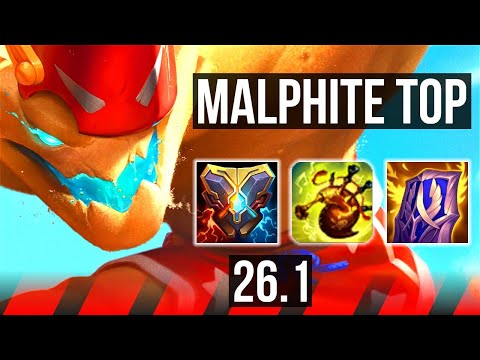 MALPHITE vs MORDEKAISER (TOP) | Good KDA: 7/1/13 | KR Master | 26.1