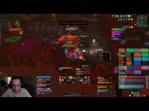 Mythic Minus vs Cenarius - Mythic - Warrior Tank POV