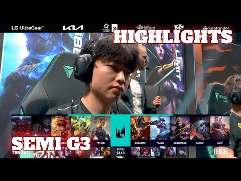 XL vs FNC - Game 3 Highlights | Semi Final LEC Summer 2023 Playoffs | Excel vs Fnatic G3