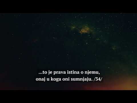 To je Isa, sin Merjemin - Sura Merjem(30 - 37) | Muhammed Hidžab