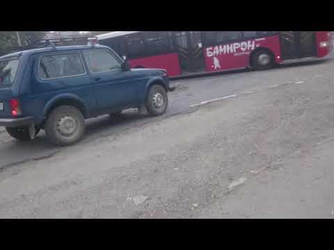 Savski nasip kamioni na BUS okretnnici Blok 45