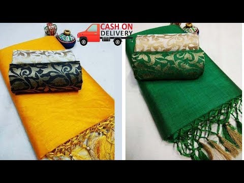 Top 14 Chanderi Cotton Silk Saree Collections