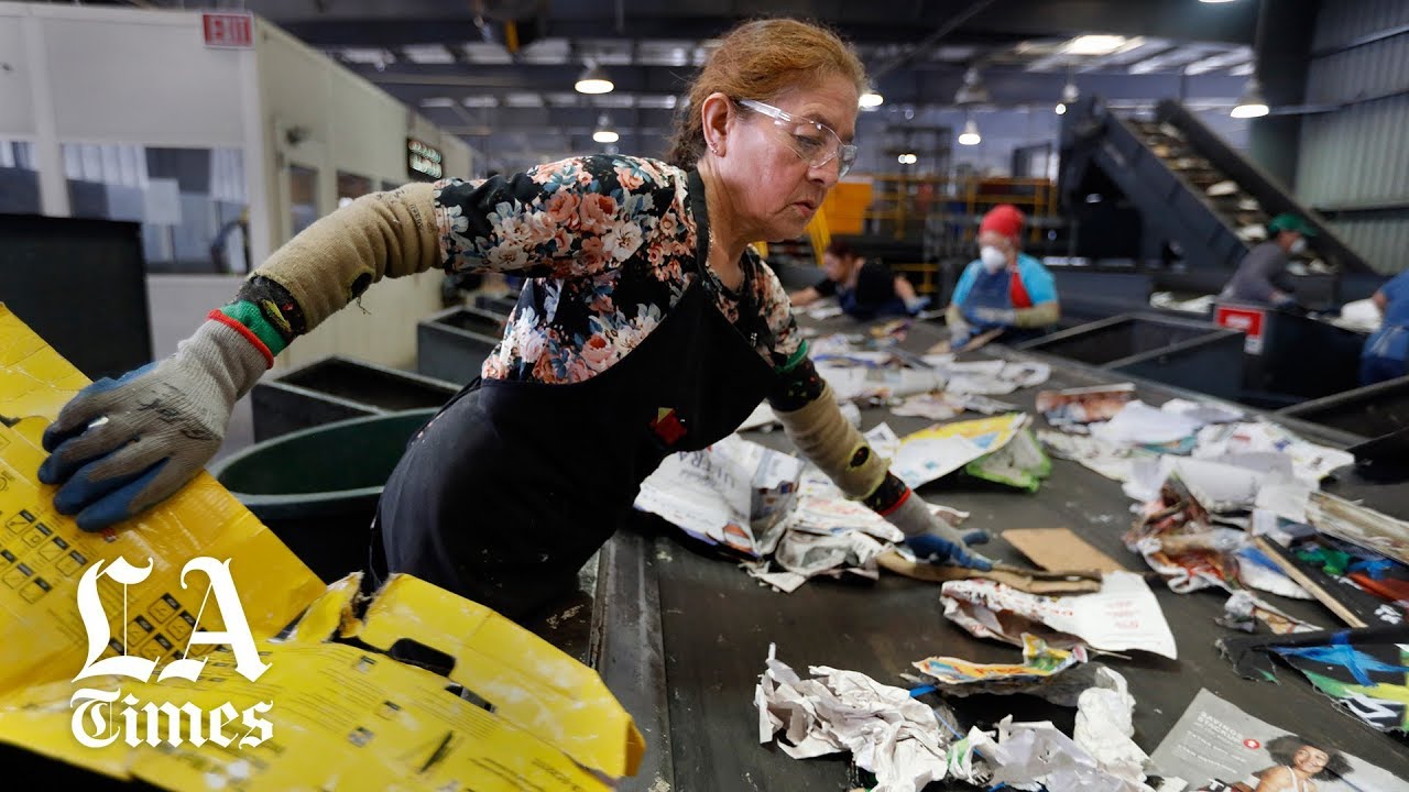 LA Times columnist Steve Lopez sees what exactly is recyclable